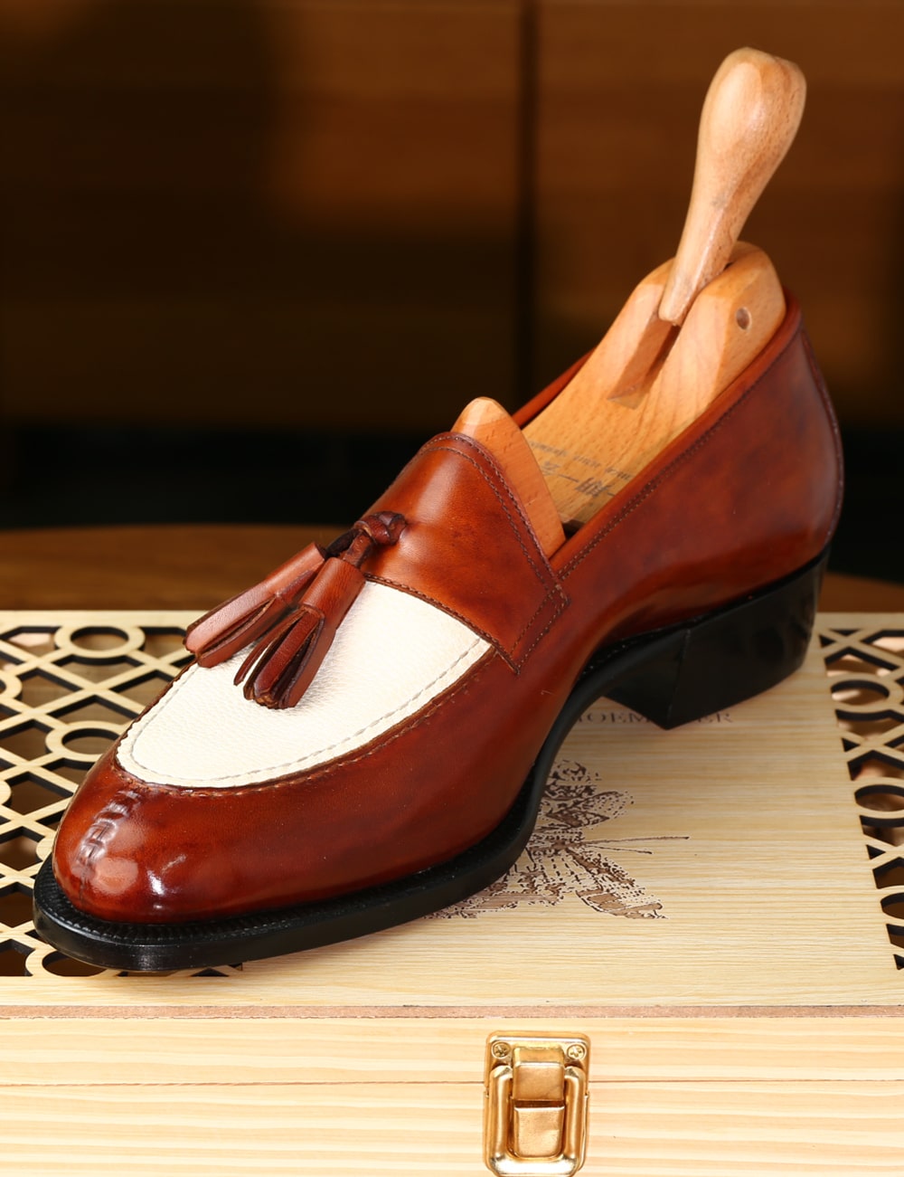 Skinstitch Tassel Loafer