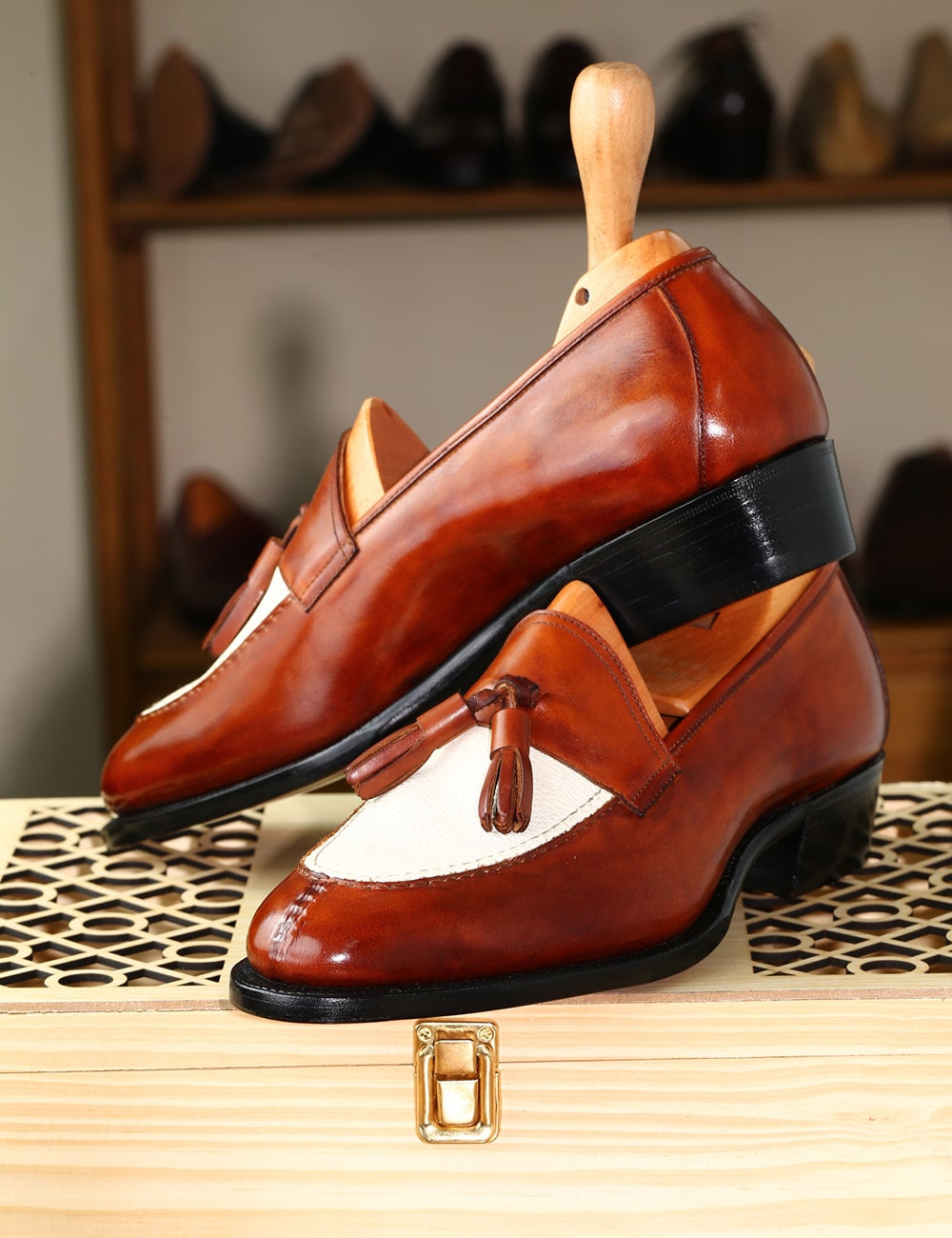 Skinstitch Tassel Loafer