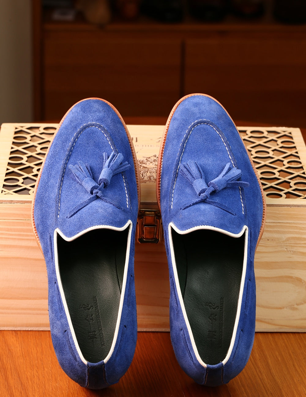 Limoges Suede Tassel Loafer