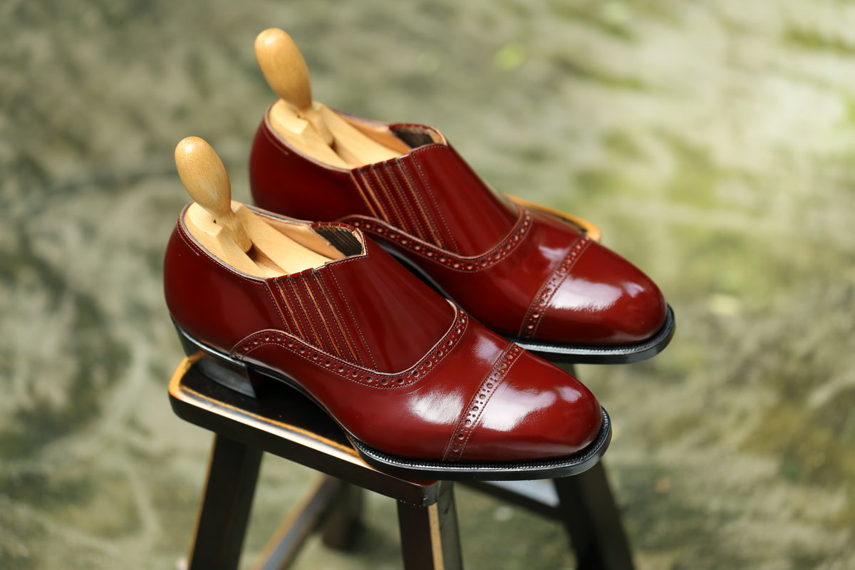Shell cordovan Lazyman Oxford
