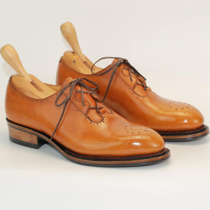 Hinode – Caramel Full Brogue Oxford
