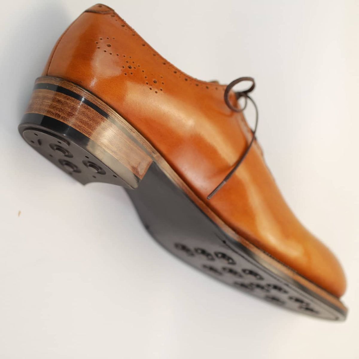 Hinode – Caramel Full Brogue Oxford