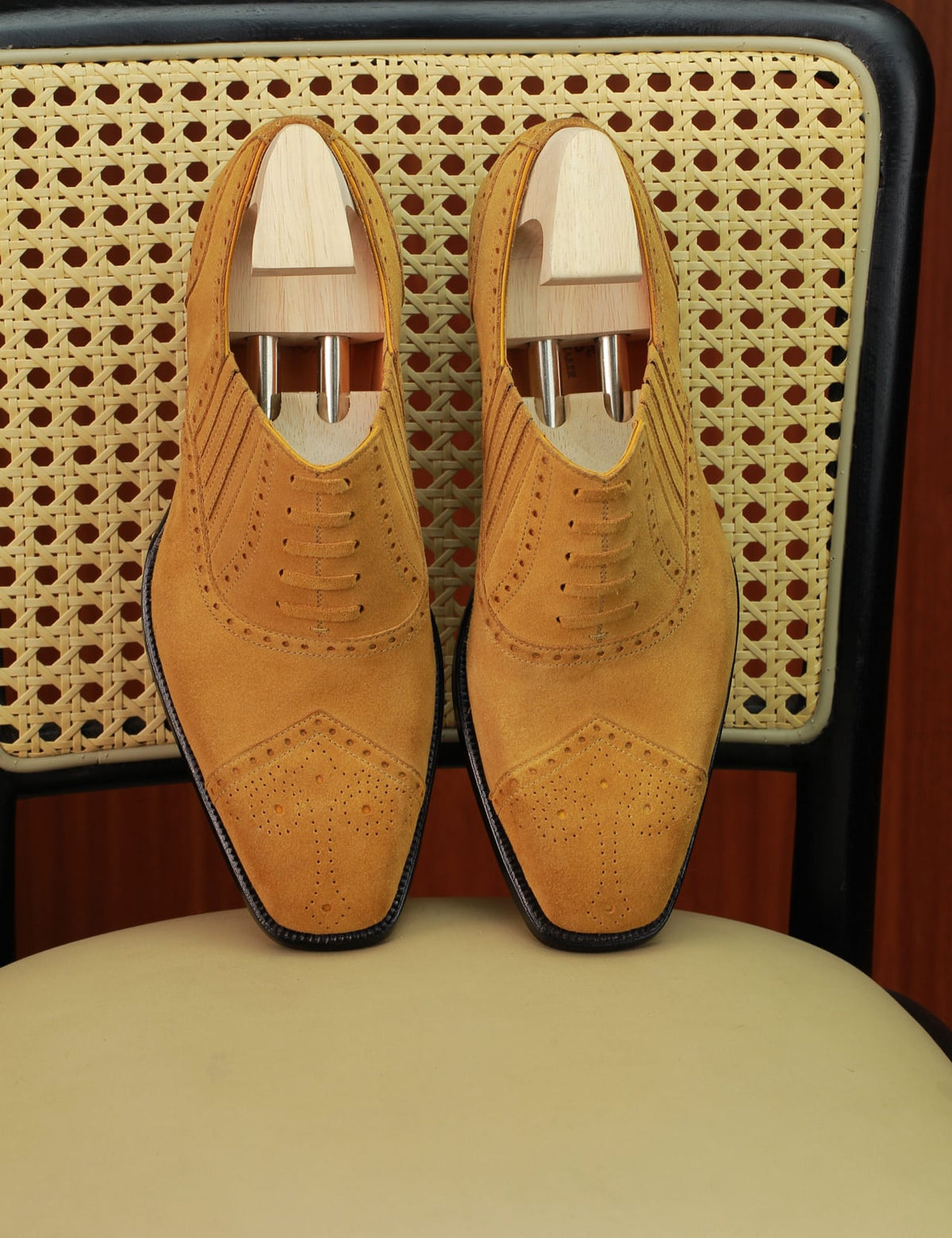 Lazyman Oxford in Suede
