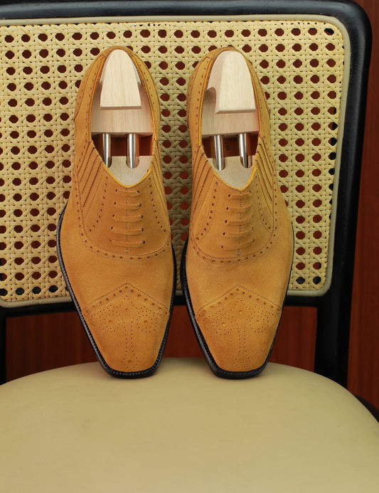 Lazyman Oxford in Suede