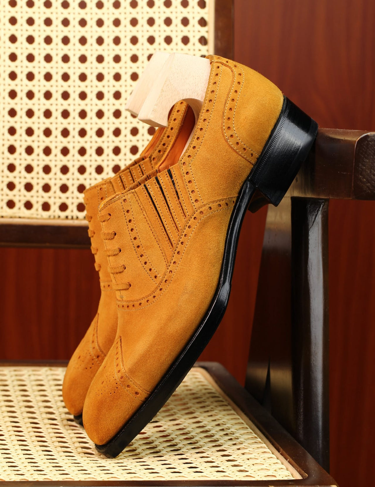 Lazyman Oxford in Suede