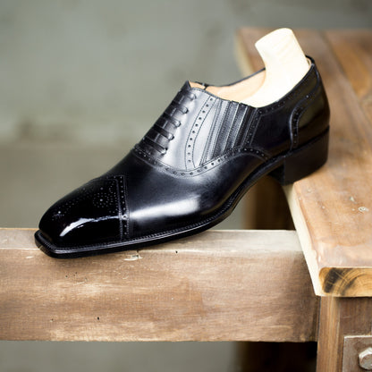 Black Lazy Man Oxford