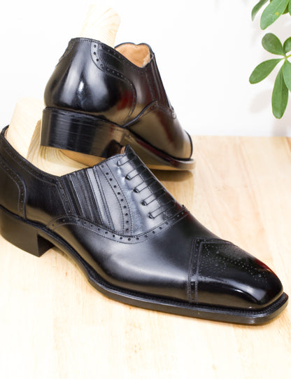 Black Lazy Man Oxford