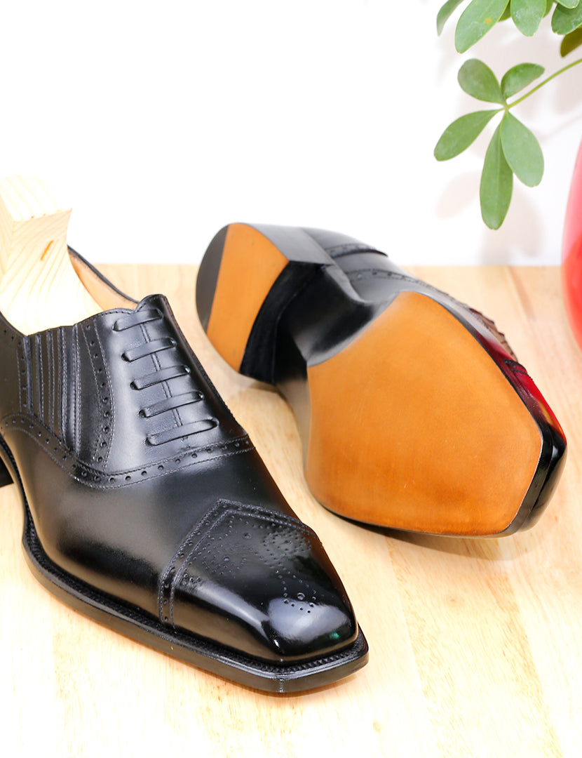Black Lazy Man Oxford