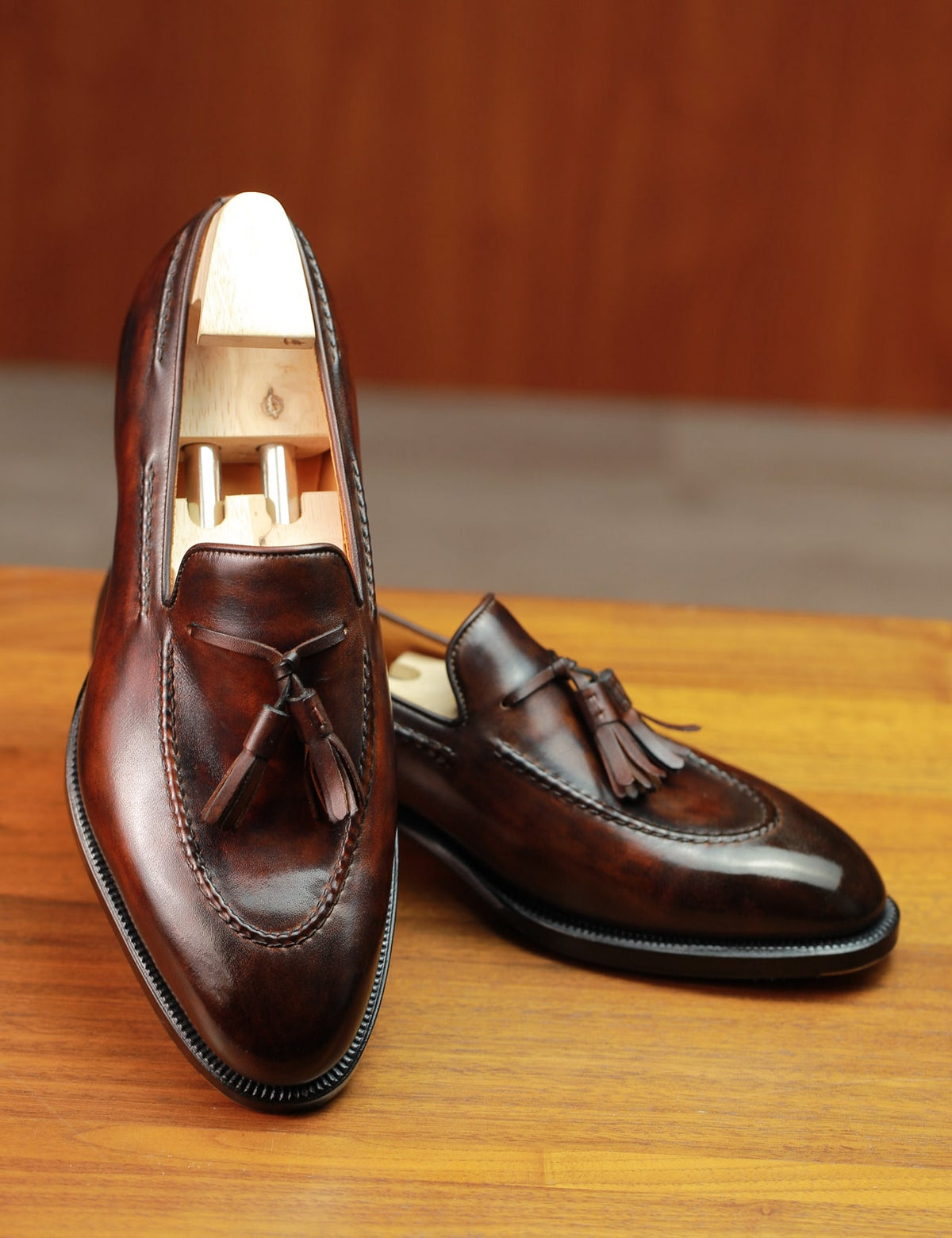 Darkbrown Museum Tassel Loafer