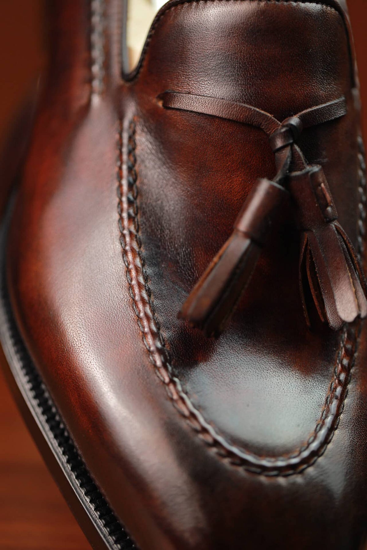 Darkbrown Museum Tassel Loafer