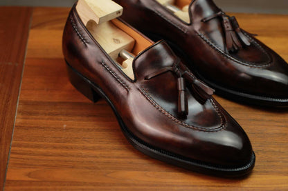 Darkbrown Museum Tassel Loafer