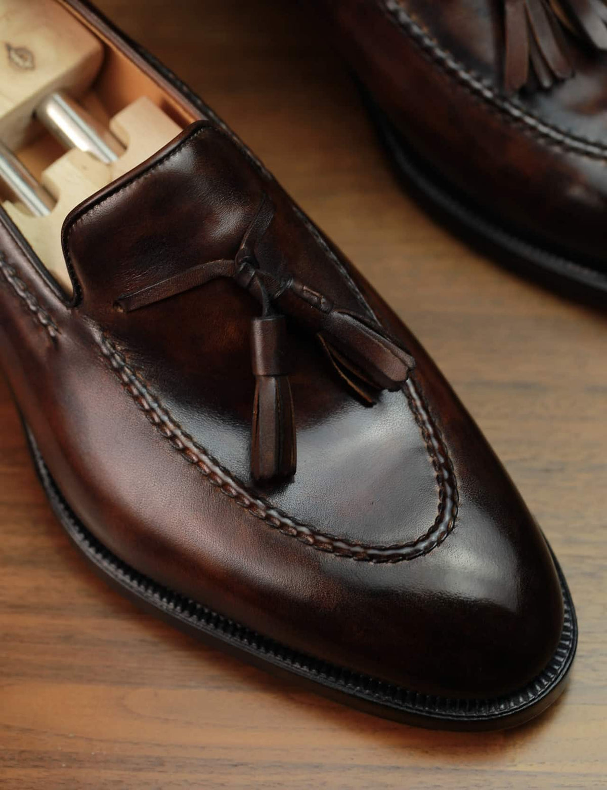 Darkbrown Museum Tassel Loafer