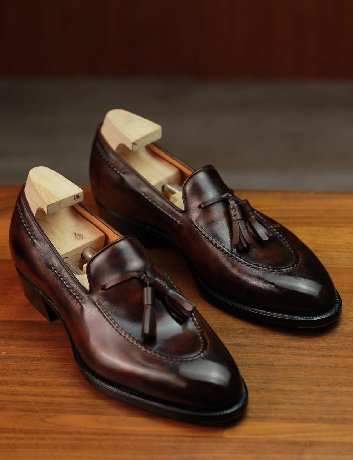 Darkbrown Museum Tassel Loafer