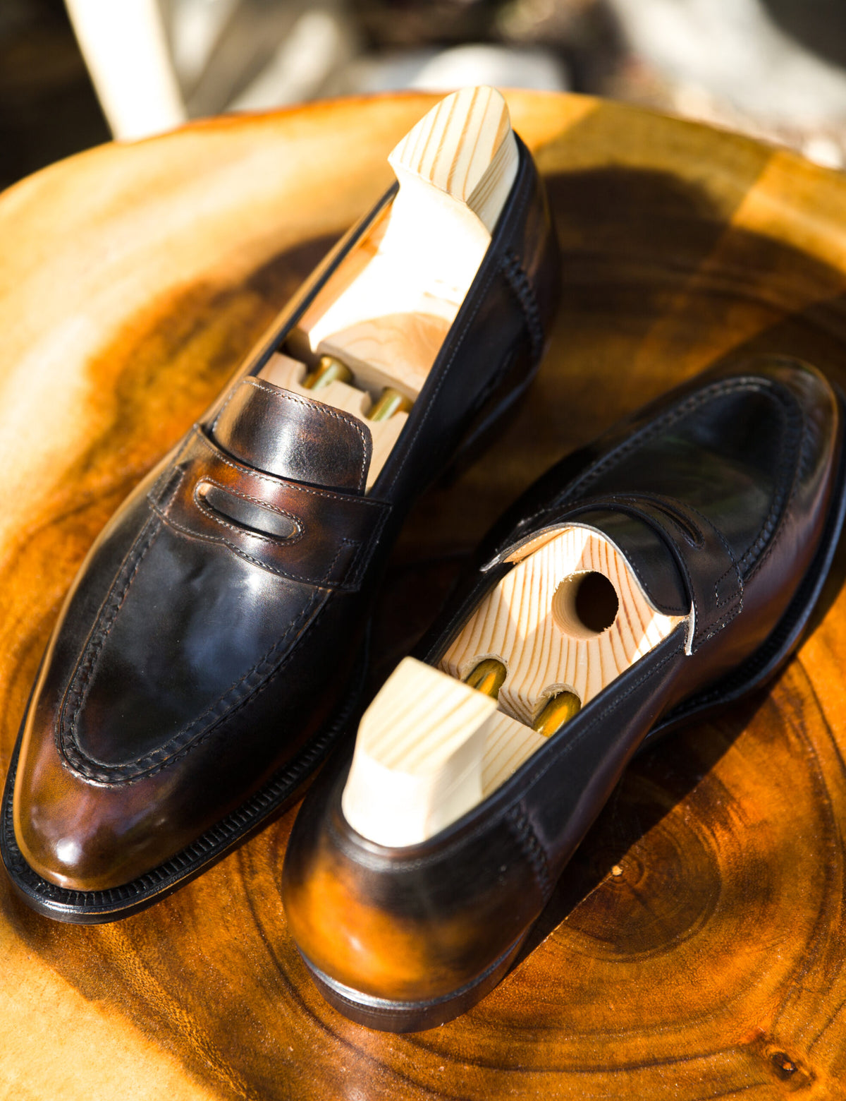 Skin Stitch Apron Penny Loafer
