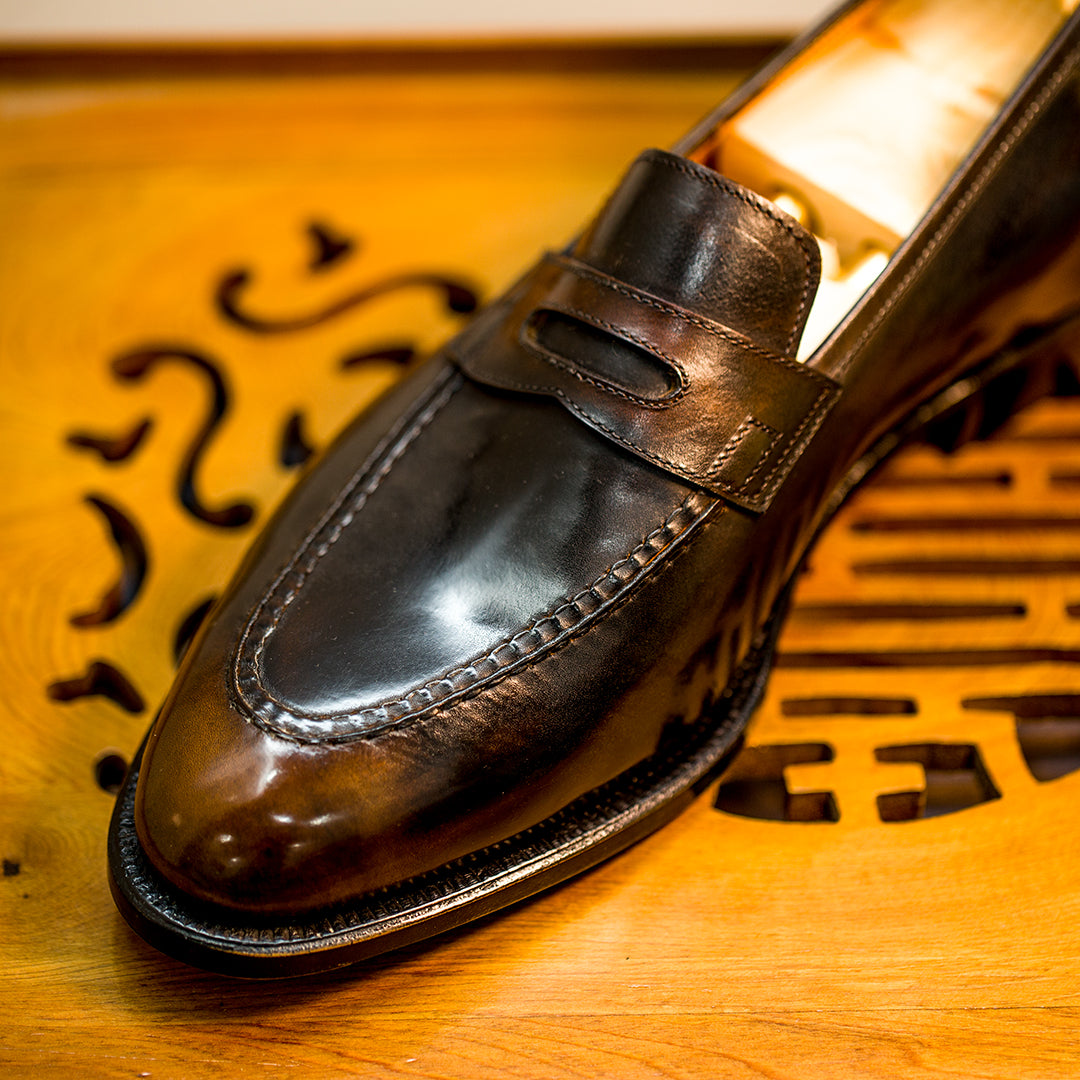 Skin Stitch Apron Penny Loafer