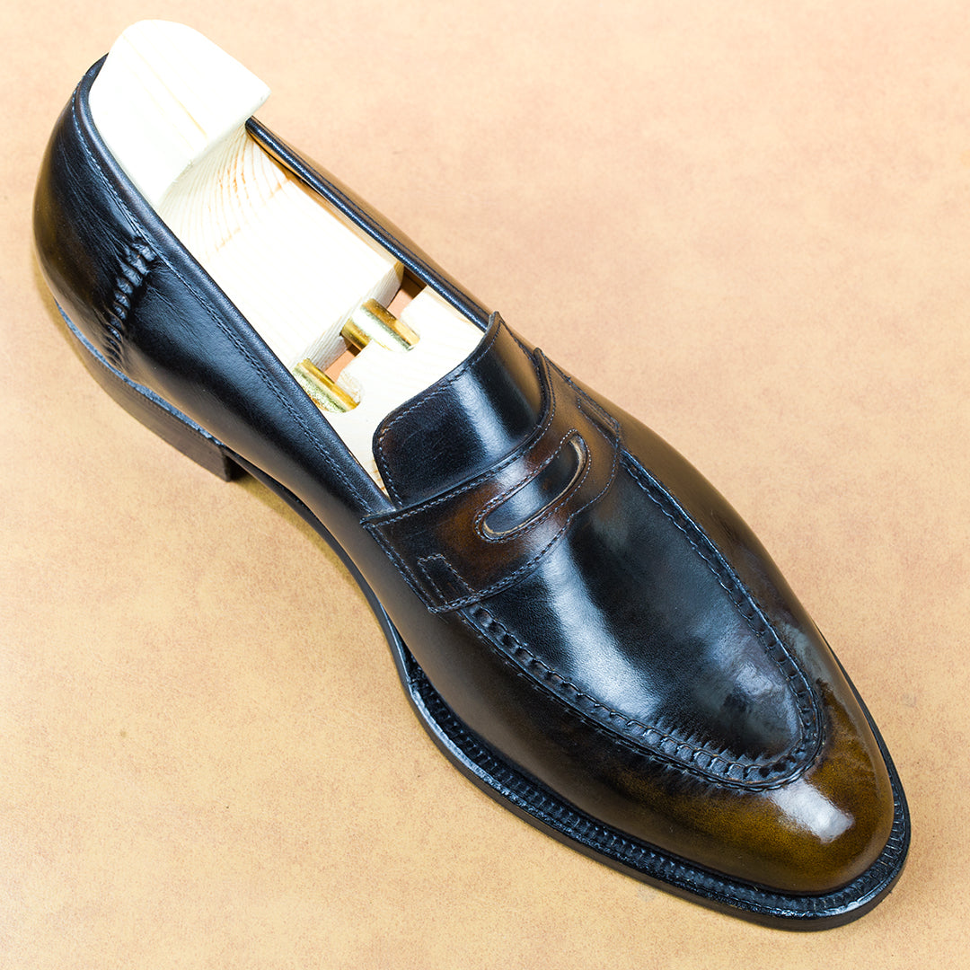 Skin Stitch Apron Penny Loafer