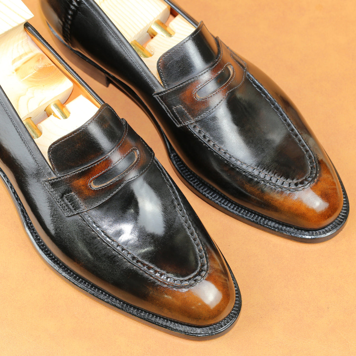 Skin Stitch Apron Penny Loafer