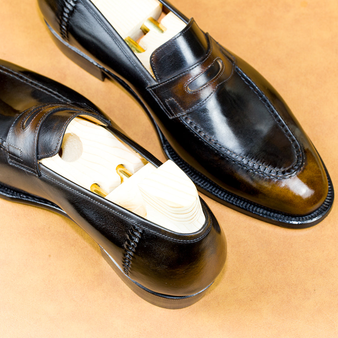Skin Stitch Apron Penny Loafer