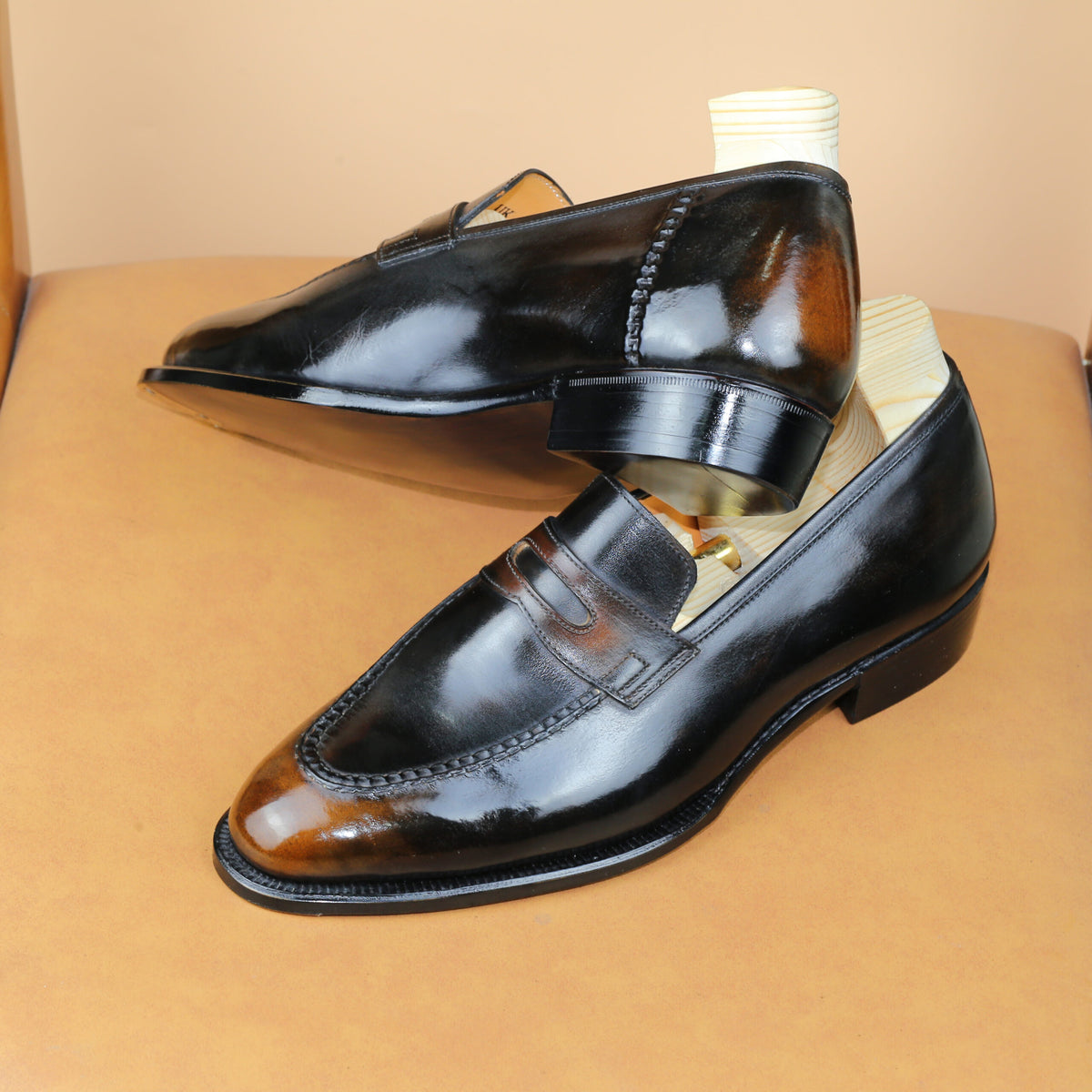 Skin Stitch Apron Penny Loafer