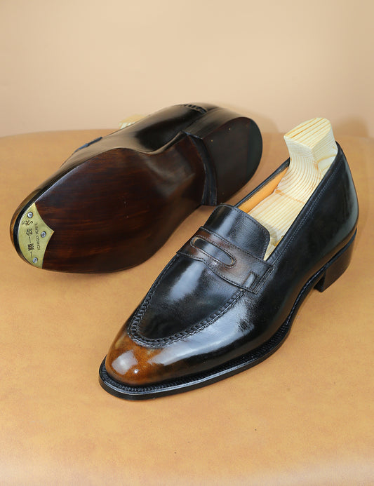 Skin Stitch Apron Penny Loafer