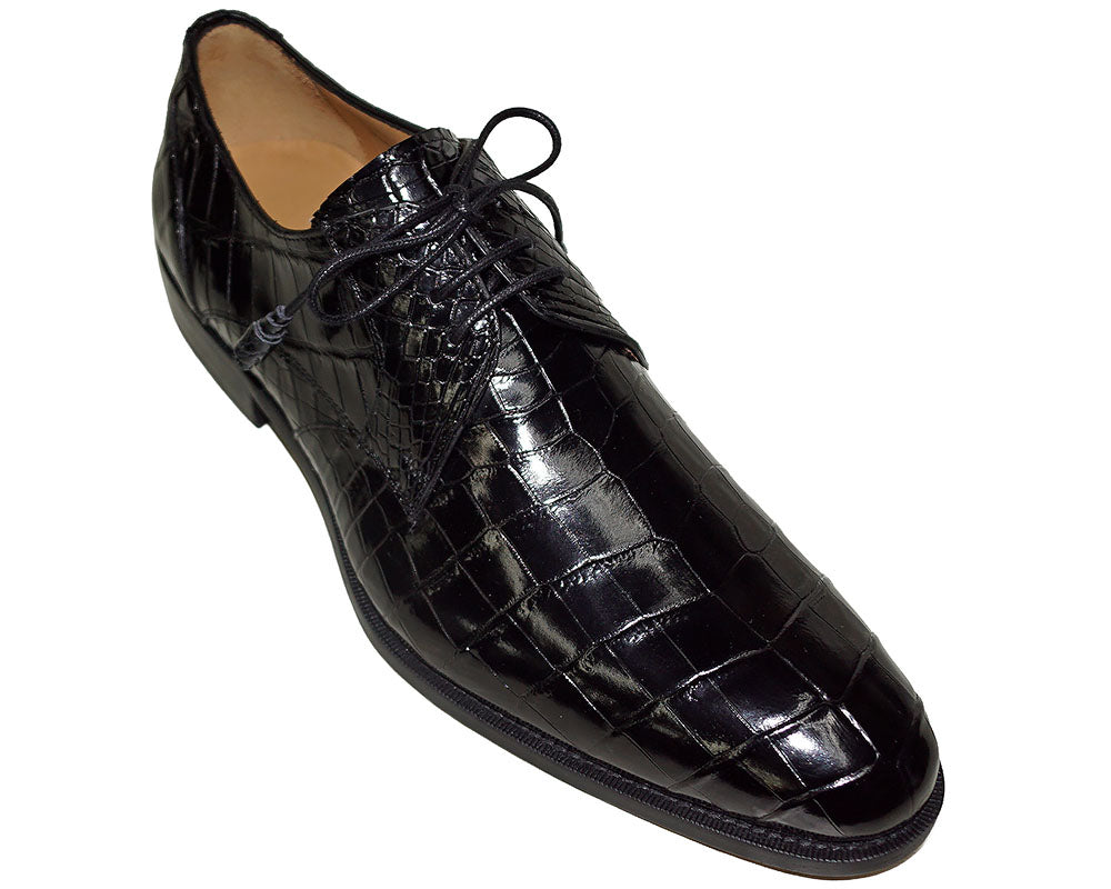 Mezlan Platinum Lace-Up Shoes 'Avanti'