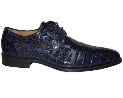 Mezlan Platinum Lace-Up Shoes 'Avanti'