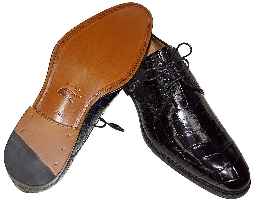 Mezlan Platinum Lace-Up Shoes 'Avanti'