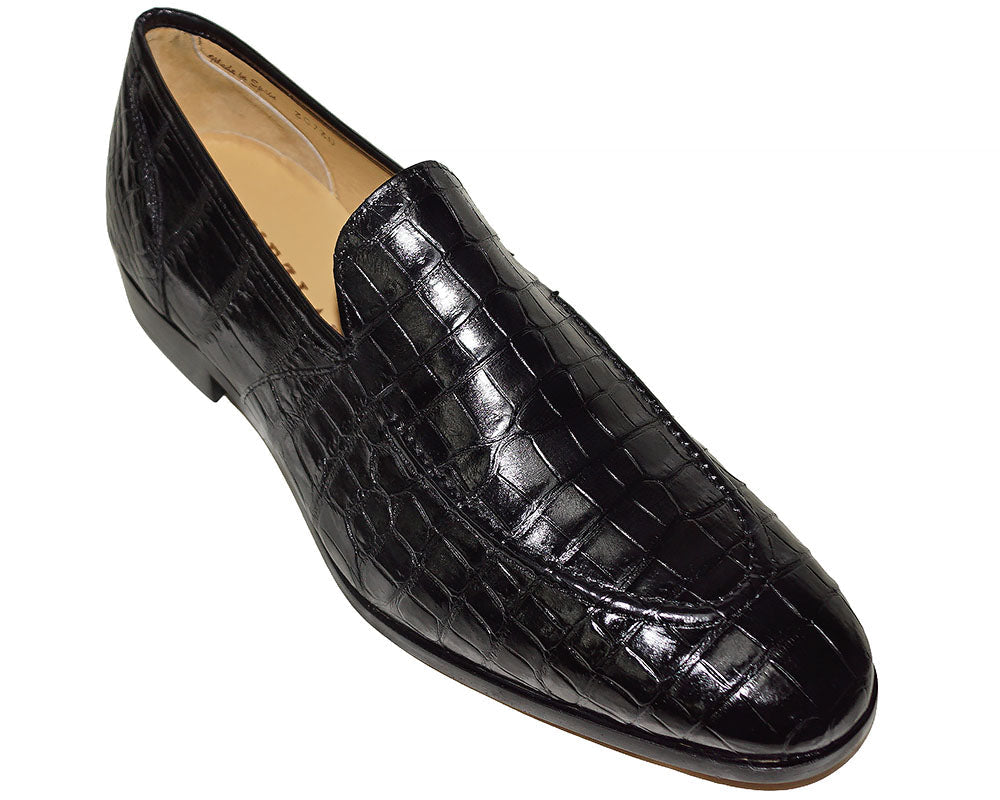 Mezlan Platinum Slip-On Shoes 'Legacy'