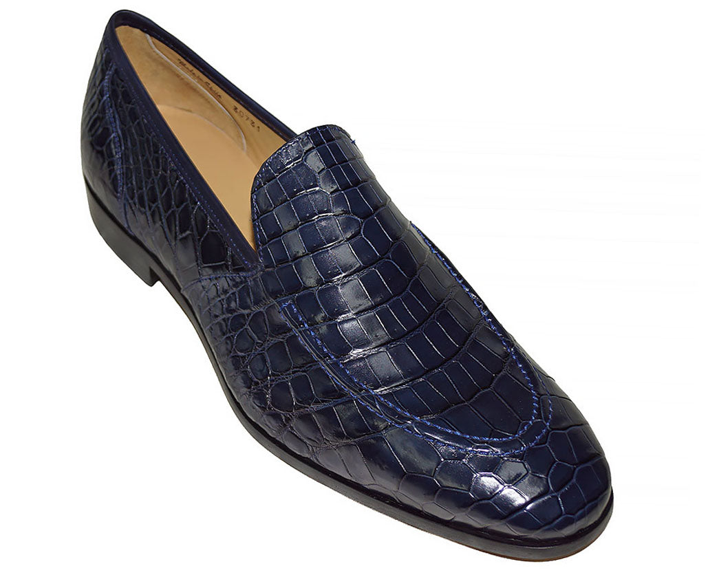Mezlan Platinum Slip-On Shoes 'Legacy'