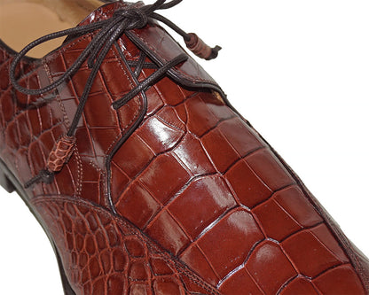 Mezlan Platinum Lace-Up Shoes 'Imperium'