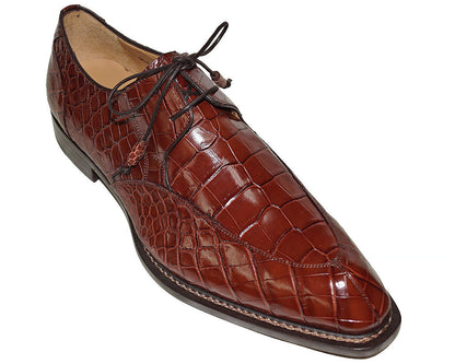Mezlan Platinum Lace-Up Shoes 'Imperium'