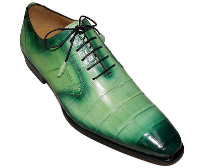 Mezlan Platinum Lace-Up Shoes 'Luxor'