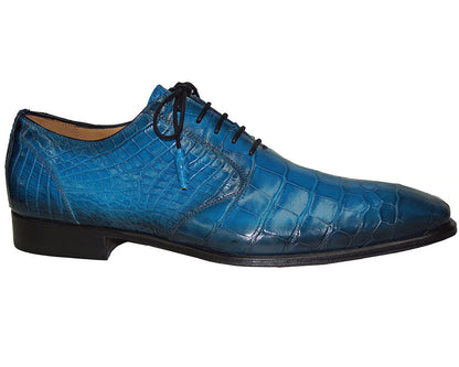 Mezlan Platinum Lace-Up Shoes 'Luxor'