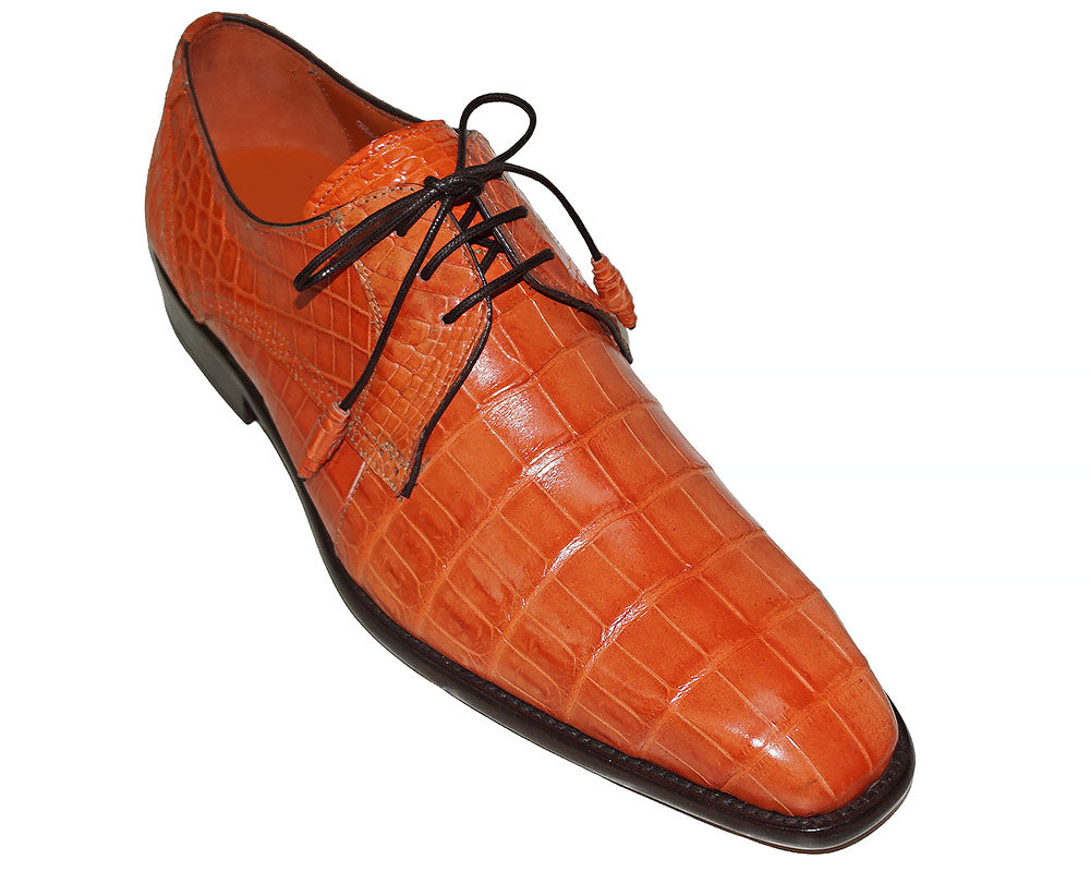 Mezlan Platinum Lace-Up Shoes 'Ventro'