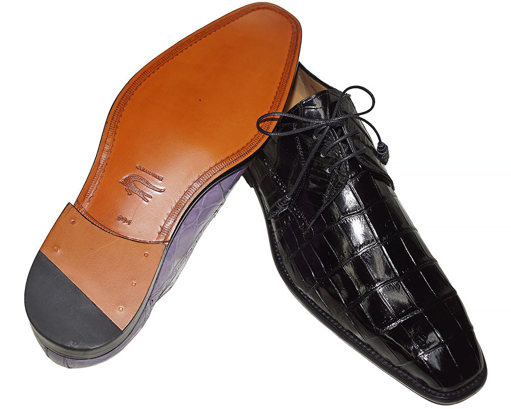 Mezlan Platinum Lace-Up Shoes 'Ventro'