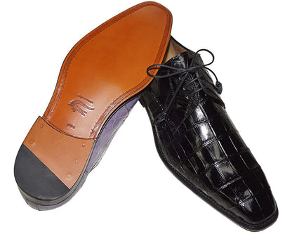 Mezlan Platinum Lace-Up Shoes 'Ventro'