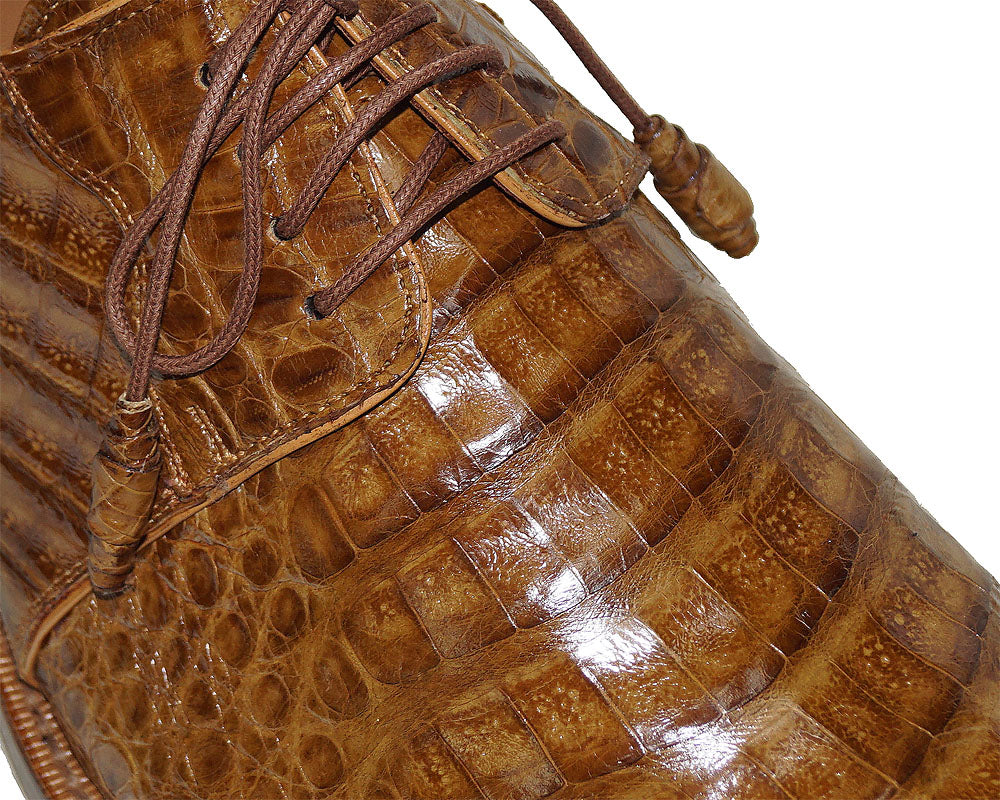 Mezlan Crocodile Lace-Up Shoes # 14625