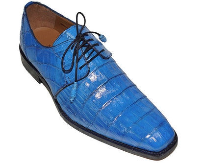 Mezlan Crocodile Lace-Up Shoes # 14625