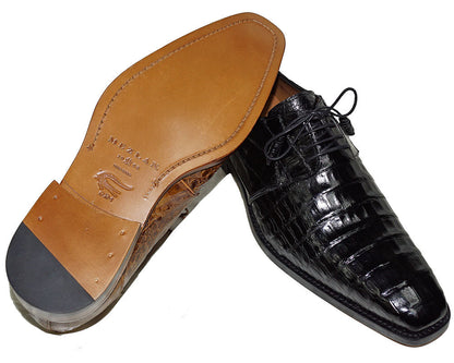Mezlan Crocodile Lace-Up Shoes # 14625