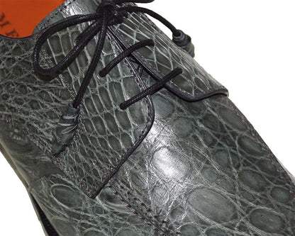 Mezlan Crocodile Lace-Up Shoes # 50155