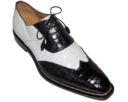 Mezlan Crocodile Lace-Up Shoes # 50223