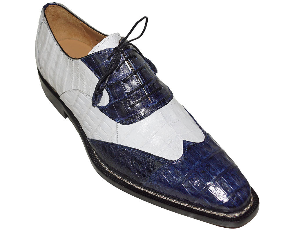 Mezlan Crocodile Lace-Up Shoes # 50223