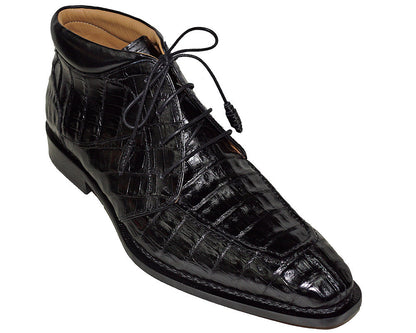 Mezlan Crocodile Split-Toe Boots # 50230
