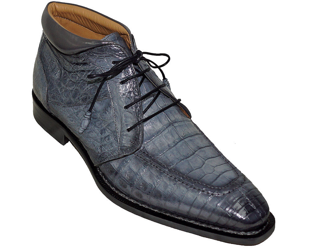 Mezlan Crocodile Split-Toe Boots # 50230