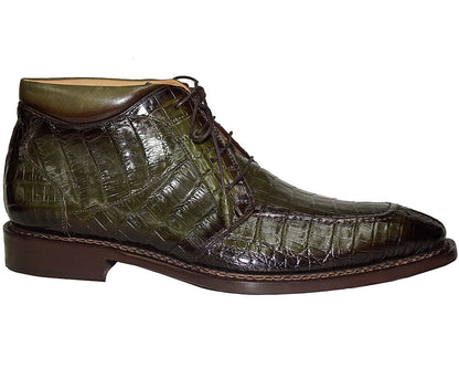 Mezlan Crocodile Split-Toe Boots # 50230