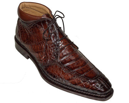 Mezlan Crocodile Split-Toe Boots # 50230