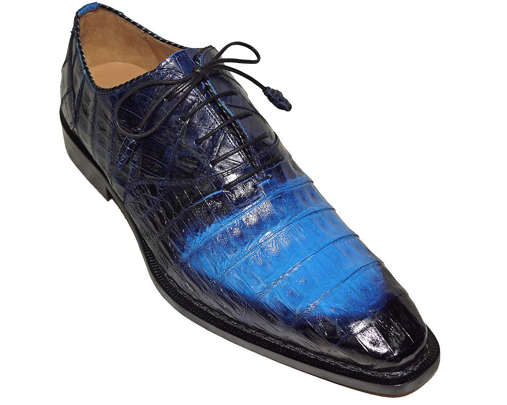 Mezlan Crocodile Lace-Up Shoes # 50236