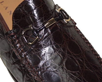 Mezlan Crocodile Slip-On Shoes # 7457