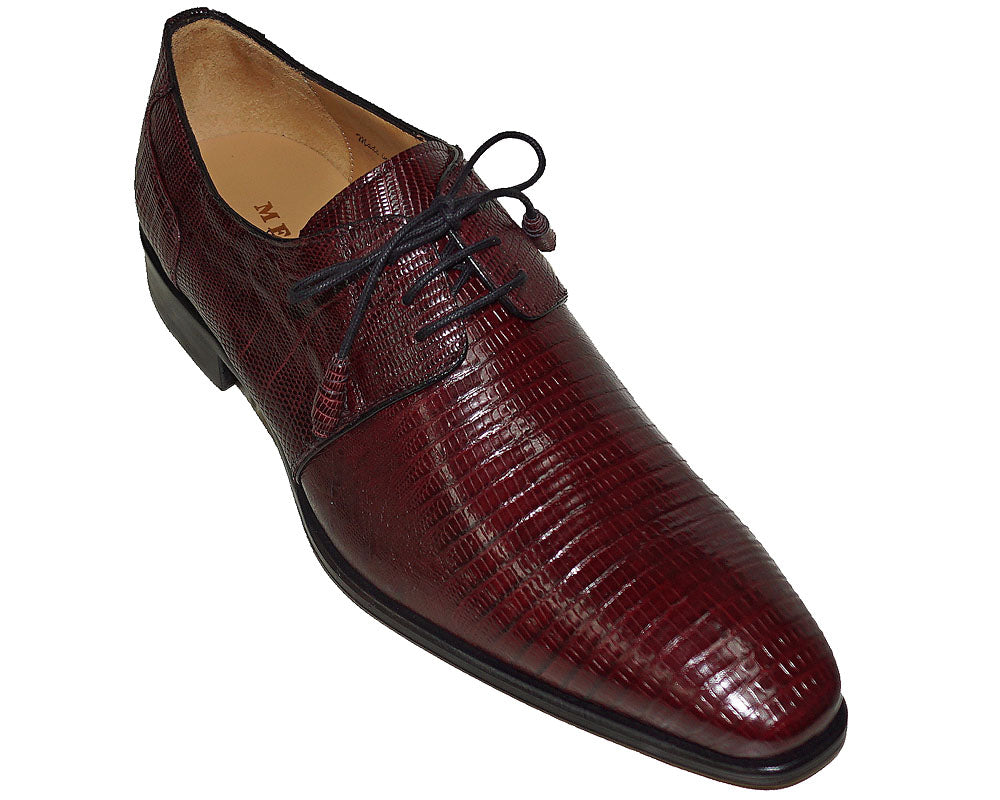 Mezlan Lizard Lace-Up Shoes # 50167