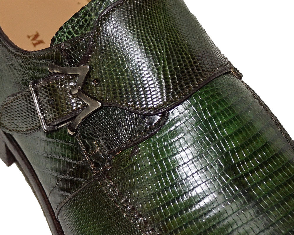Mezlan Lizard Buckle Shoes # 50253